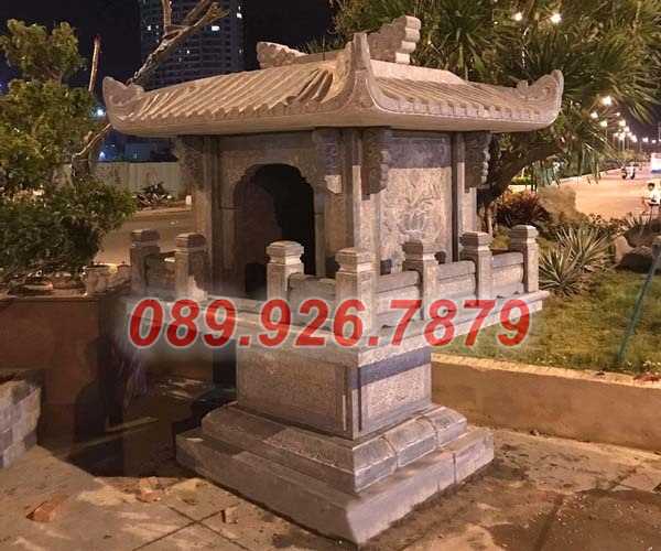 Cây hương đá - Mẫu cây hương thờ đá ngoài trời có mái bán Trà Vinh