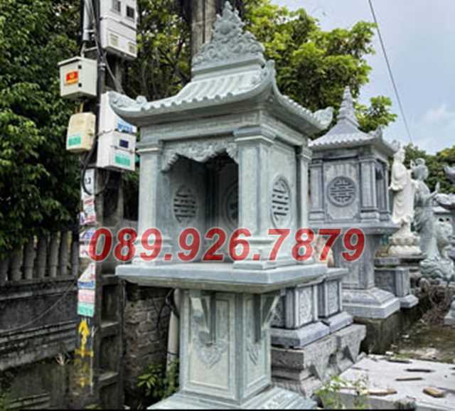 Cây hương đá - Mẫu cây hương thờ đá ngoài trời có mái bán Trà Vinh
