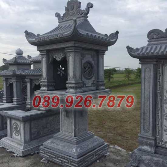 Cây hương đá - Mẫu cây hương thờ đá ngoài trời có mái bán Trà Vinh