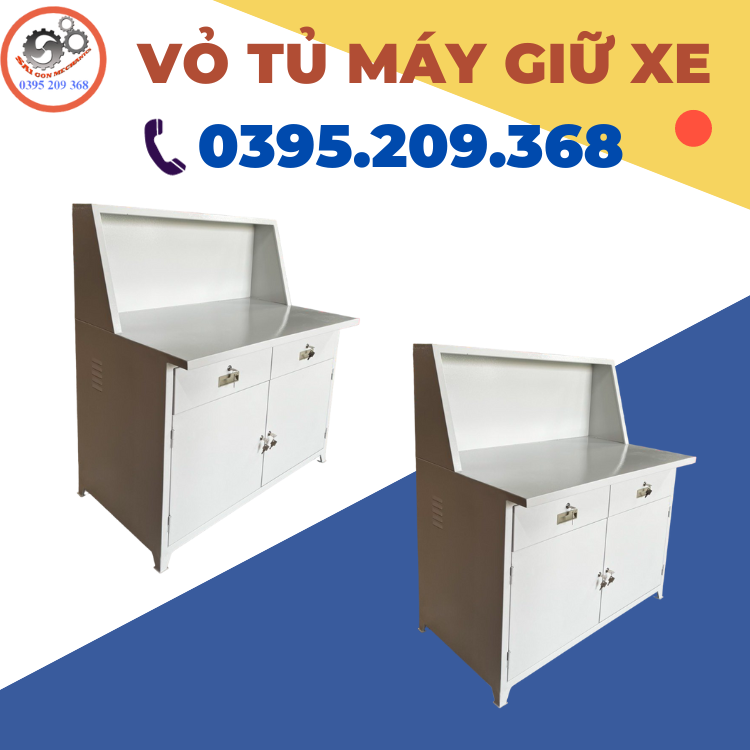 Vỏ tủ máy giữ xe thiết kế sản xuất theo yêu cầu