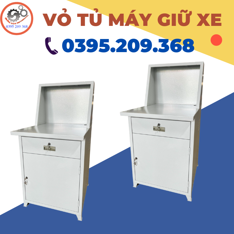 Vỏ tủ máy giữ xe thiết kế sản xuất theo yêu cầu