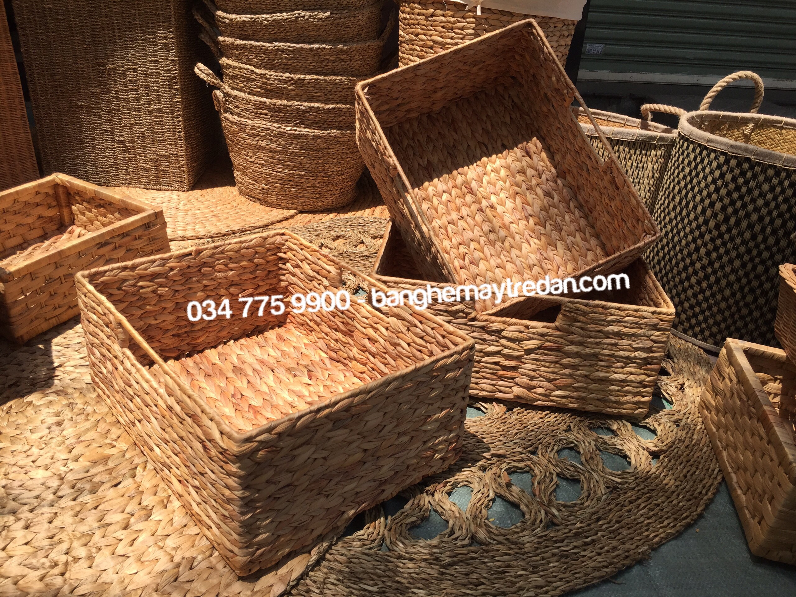 Công ty Mây TRe Lục Bình bán giỏ mây tre đan
