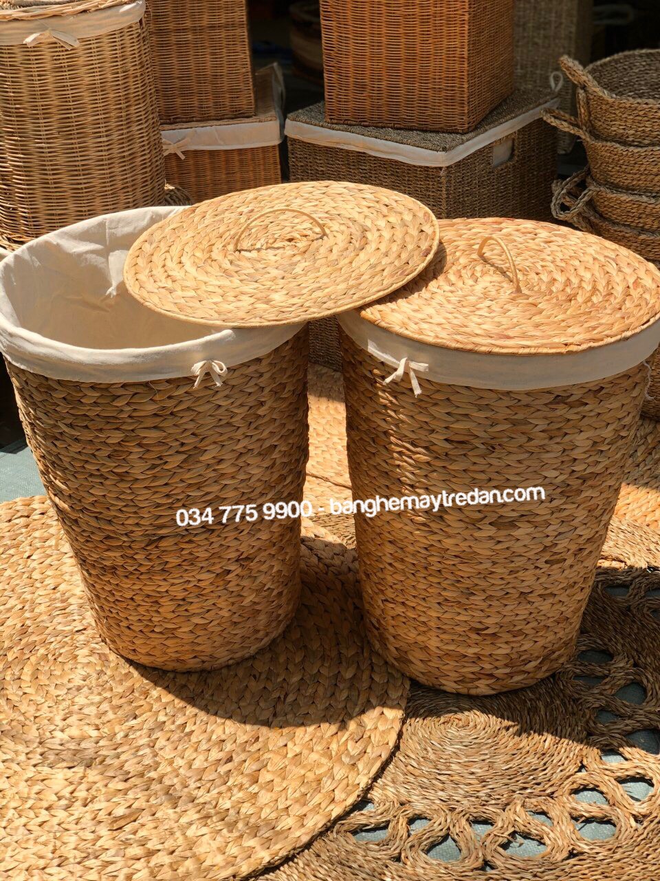 Công ty Mây TRe Lục Bình bán giỏ mây tre đan