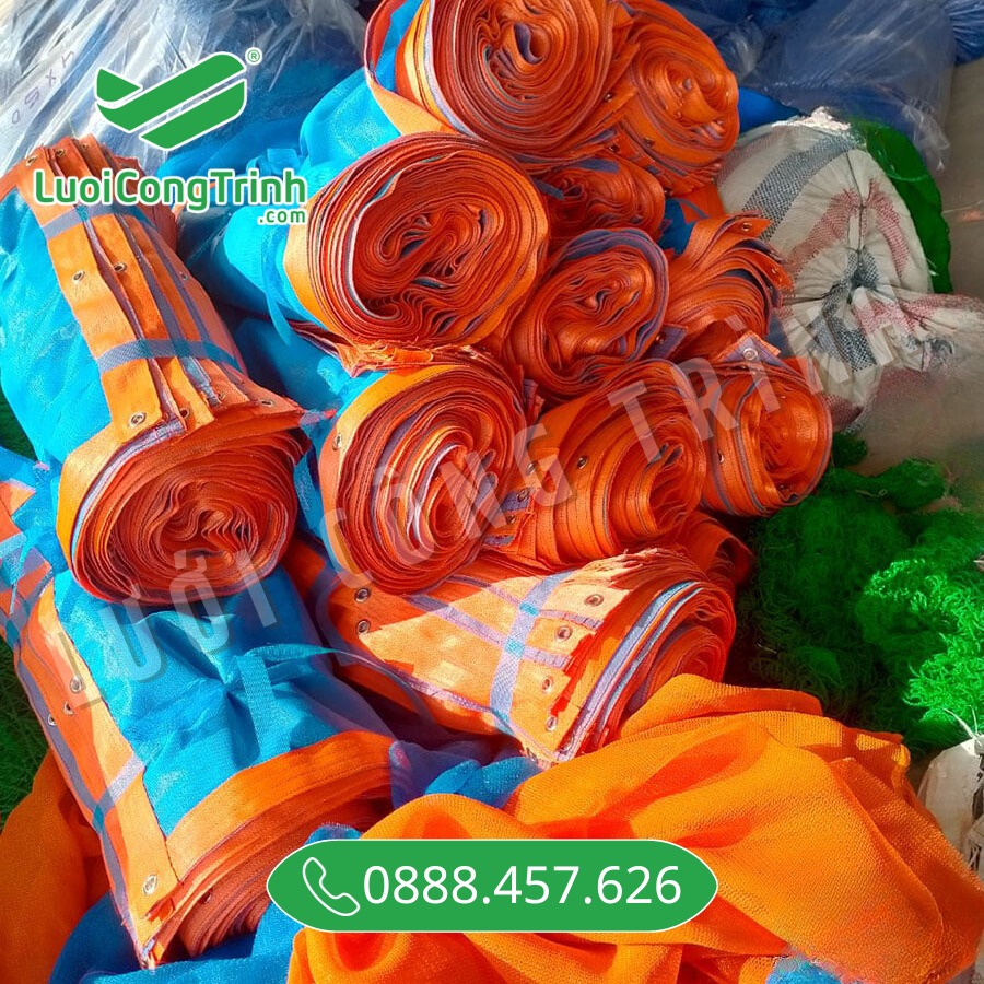 Lưới chắn lan can PVC cho công trình cao tầng
