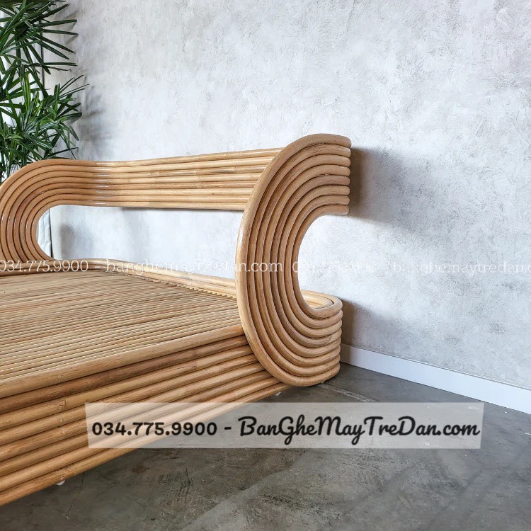 Xưởng làm giường ngủ mây tre chất lượng cao