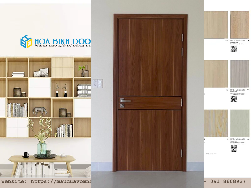 Giá cửa gỗ tại Bình Tân - Cửa gỗ MDF Melamine An Cường