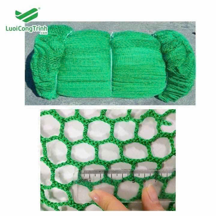 Lưới An toàn Green/Blue khổ 2m50m - 2,5cm