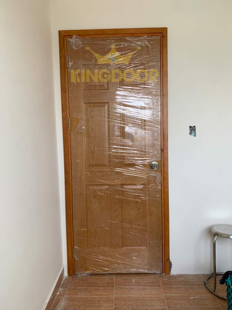 Báo giá cửa gỗ công nghiệp MDF Veneer giá rẻ