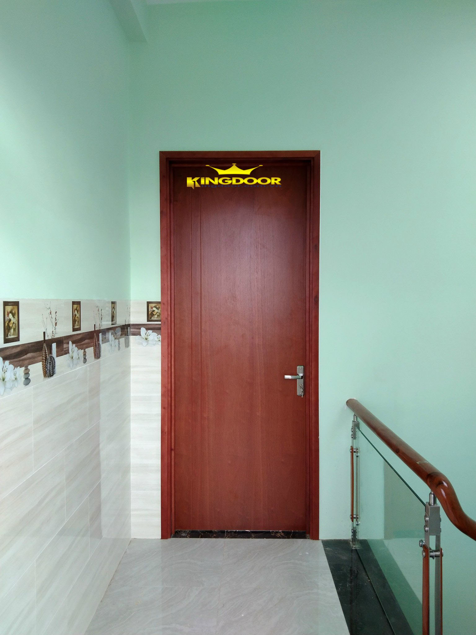 báo giá cửa gỗ MDF veneer lõi xanh chống ẩm