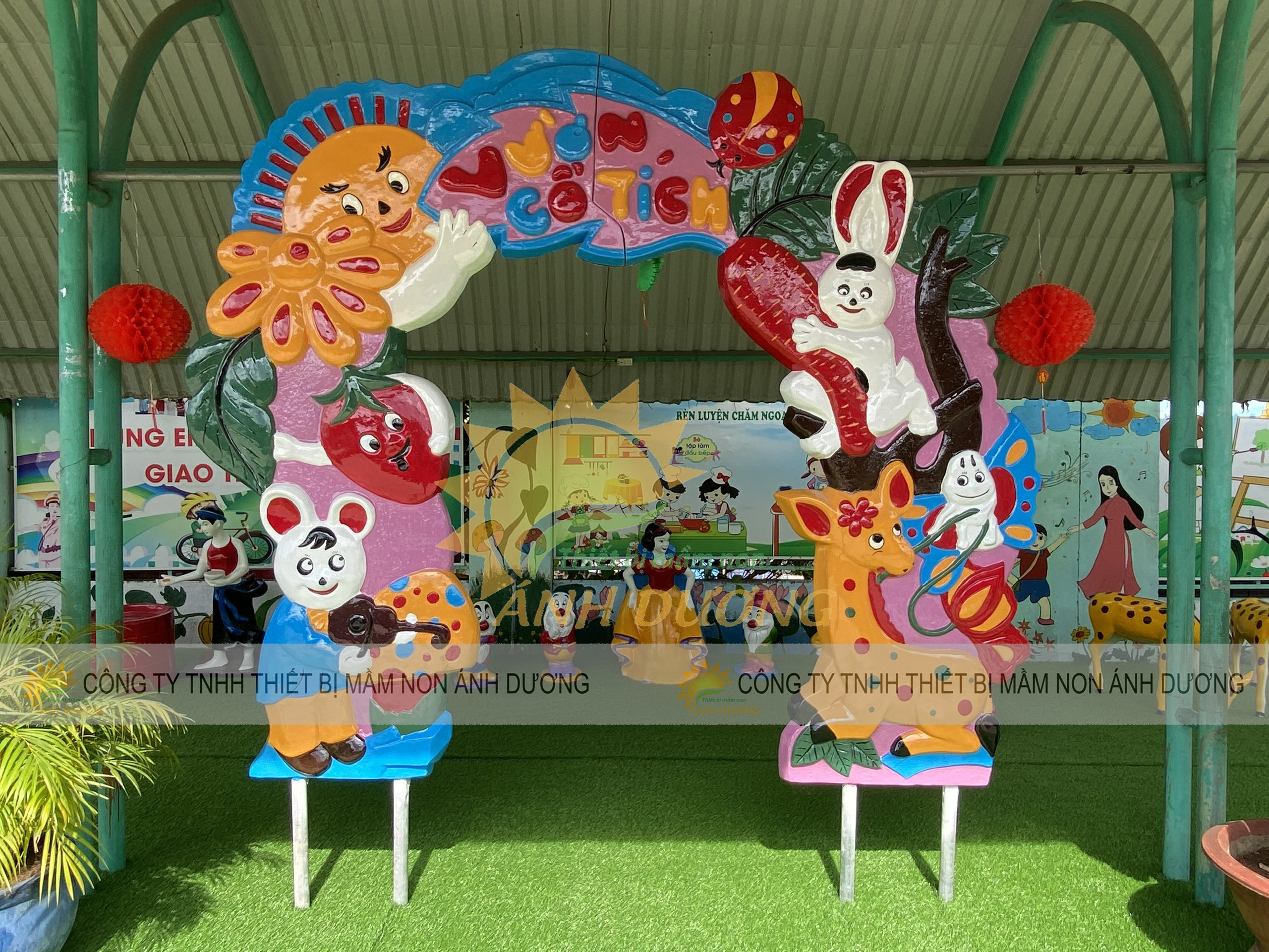 Tượng vườn cổ tích - Thiết bị vườn cổ tích - Vườn cổ tích mầm non