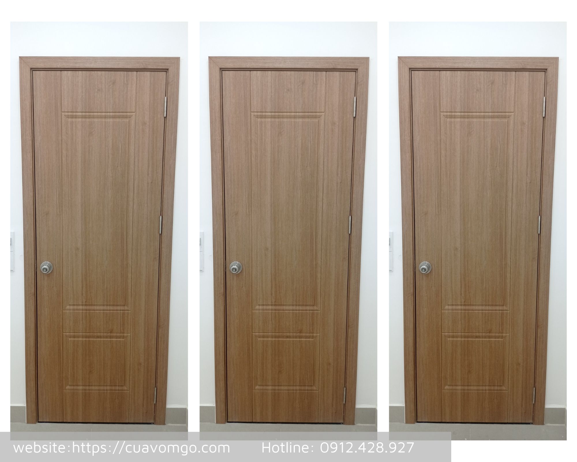 Cửa nhựa ABS tại Long An  Cửa nhựa giả gỗ Hàn Quốc