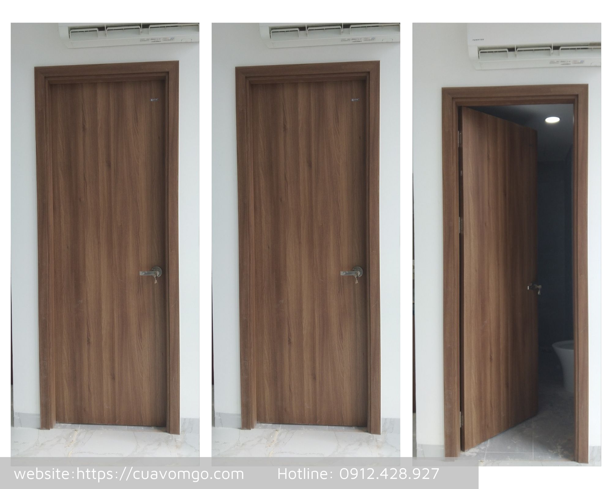 Cửa nhựa ABS tại Long An  Cửa nhựa giả gỗ Hàn Quốc