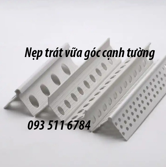 Nẹp trát vữa Nẹp tô tường Nẹp nhôm đi dây điện dây cáp