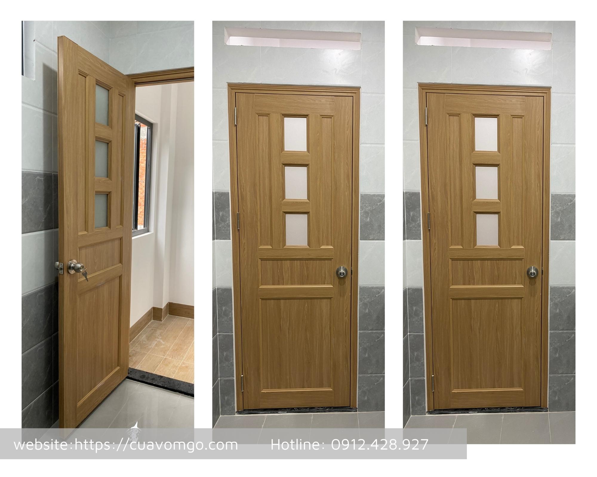 cửa nhựa đài loạn tại long an  cửa nhựa giả gỗ giá rẻ