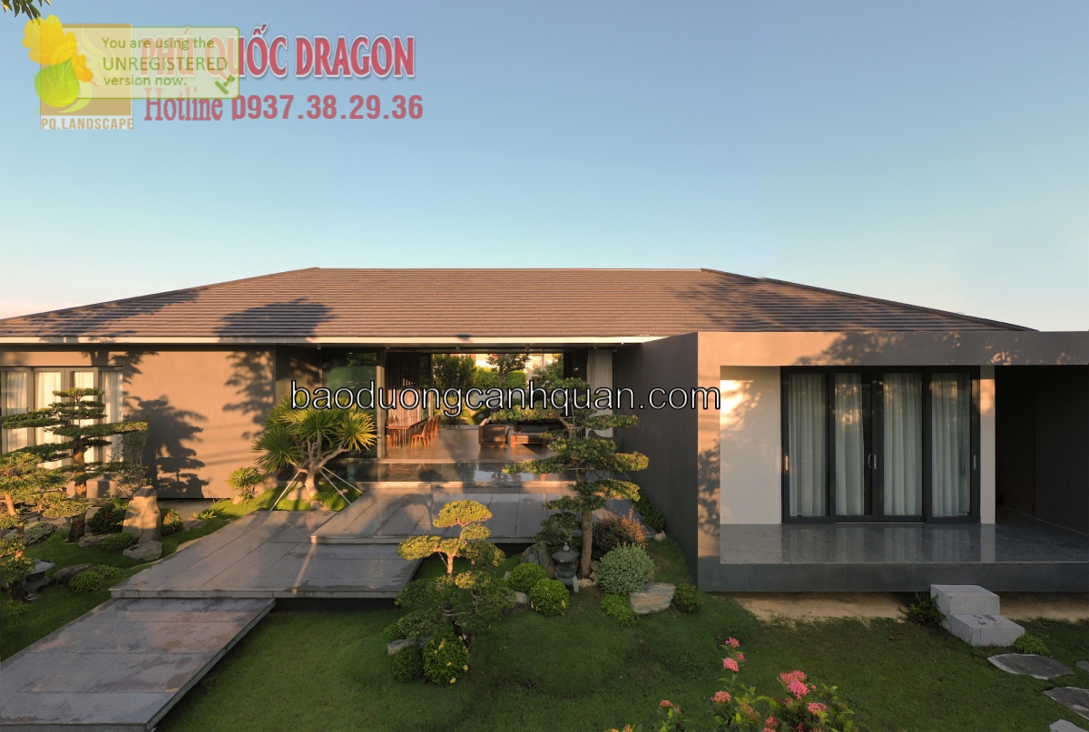 Cải tạo sân vườn ở Dồng Nai, TPHCM, BRVT