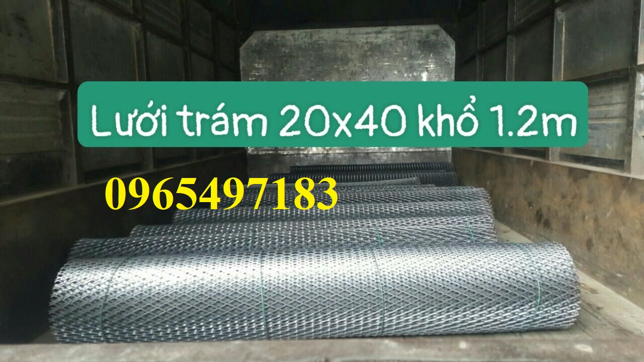 Lưới trám, lưới hình thoi, lưới mắt cáo, lưới dập giãn ô 20x40