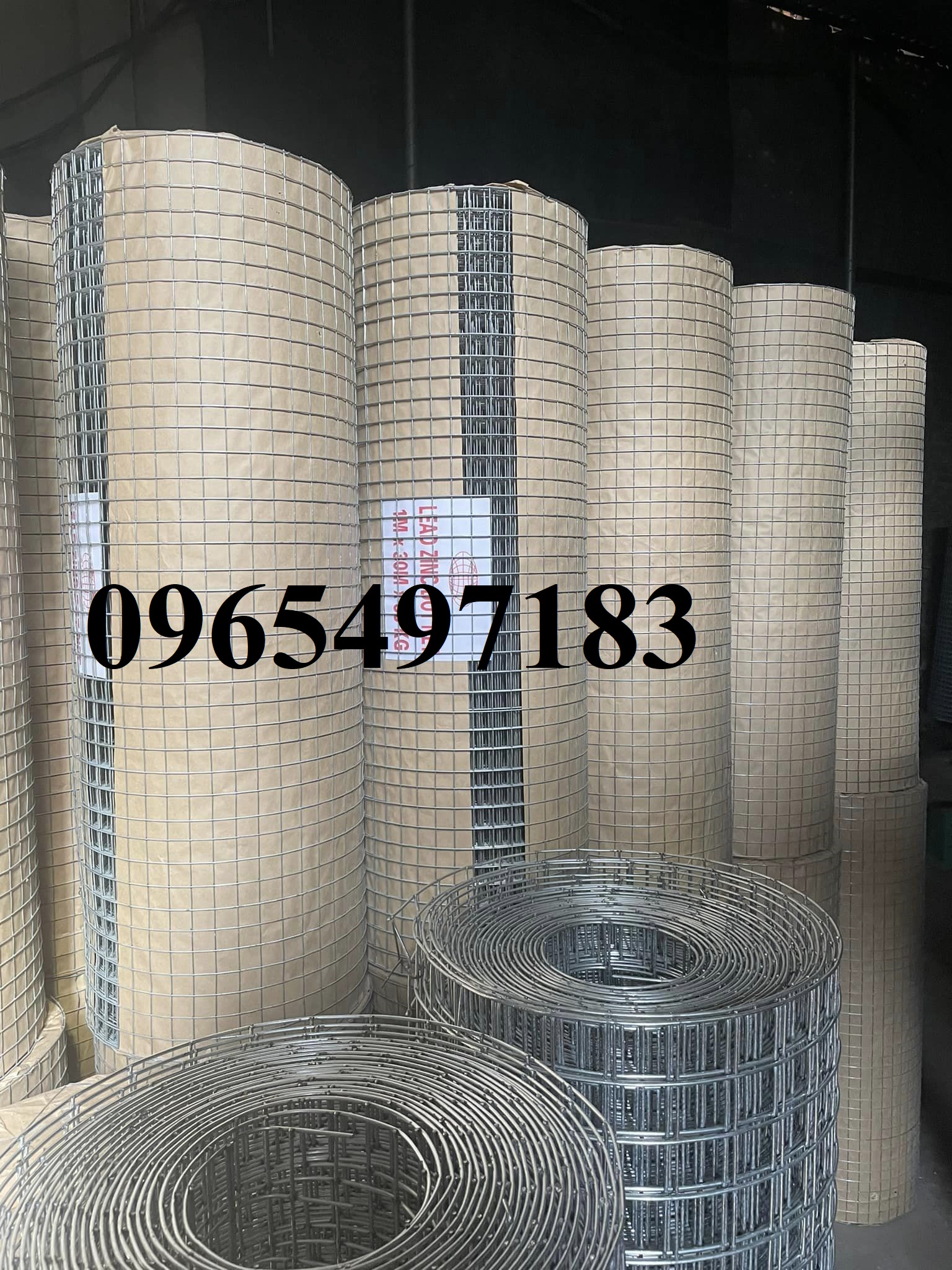 Lưới thép hàn mạ kẽm ô 12x12, 15x15, 25x25 khổ 1mx30, 1.2mx30m có sẵn