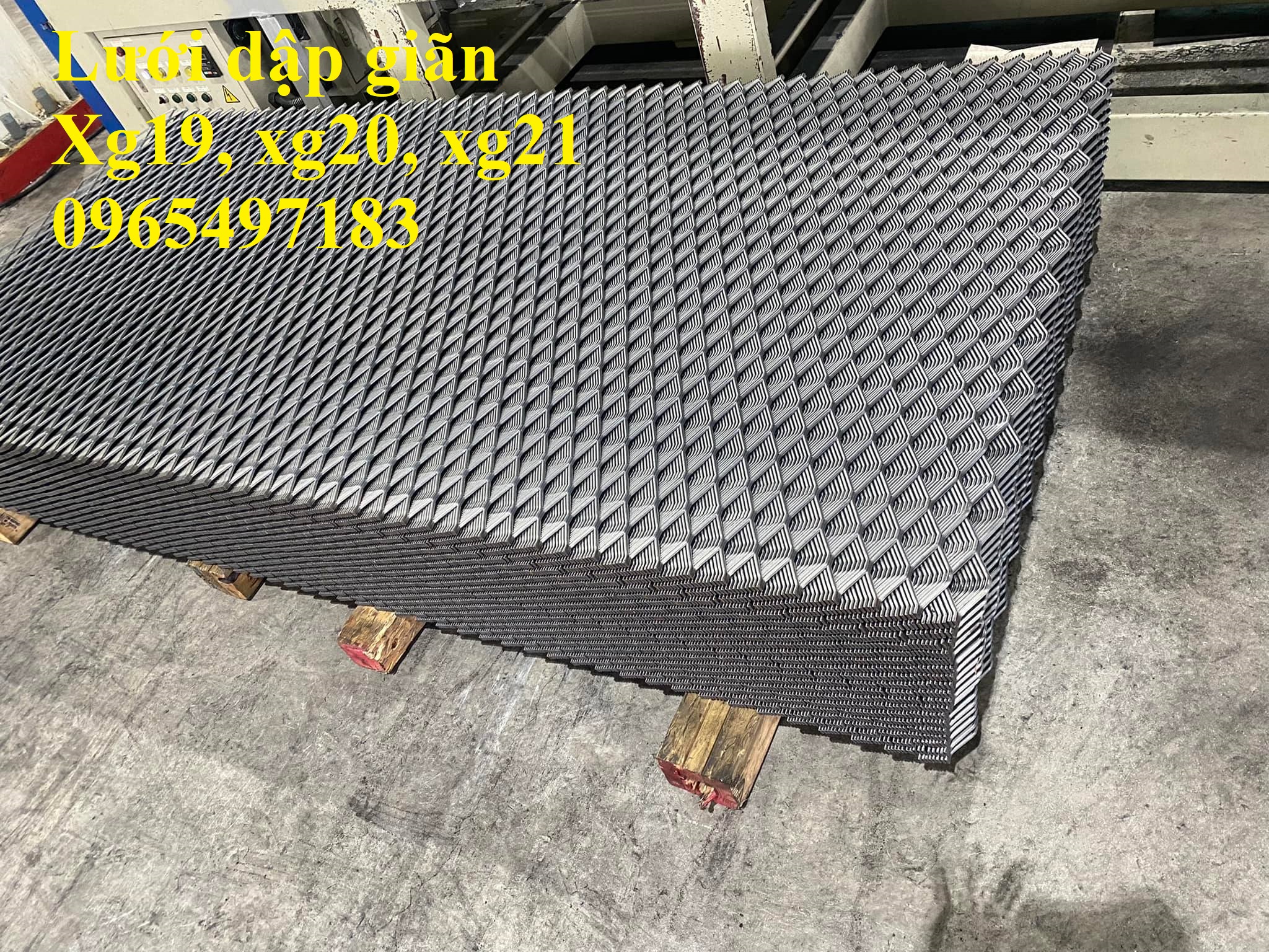 Lưới dập giãn XG19, XG20, XG21 có sẵn và nhận sản xuất theo yêu cầu