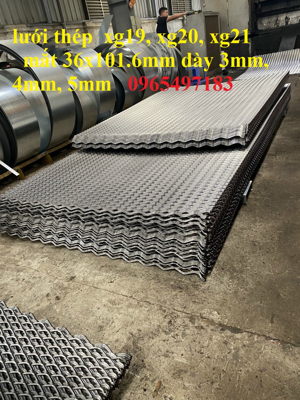 Lưới dập giãn XG19, XG20, XG21 có sẵn và nhận sản xuất theo yêu cầu