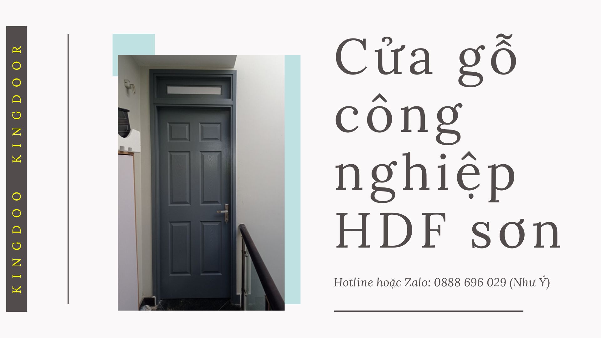 Báo giá cửa gỗ công nghiệp HDF sơn  Cửa gỗ phòng ngủ