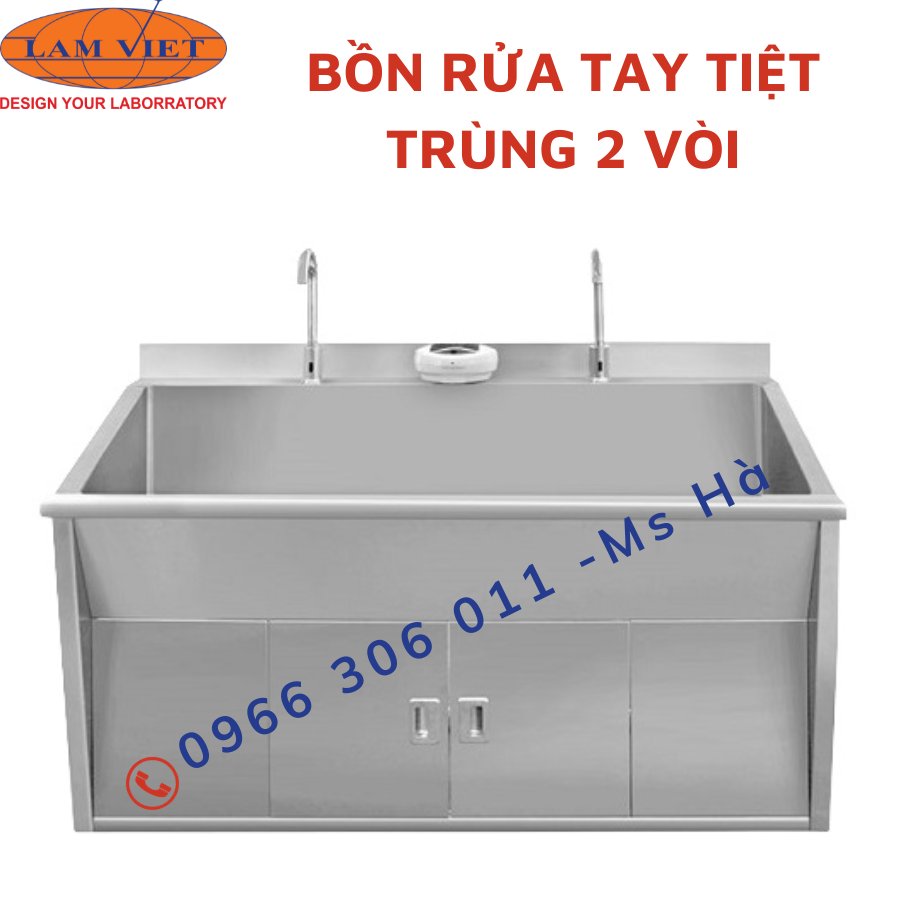 BỒN RỬA TAY TIỆT TRÙNG 1 VÒI, 2 VÒI, 3 VÒI