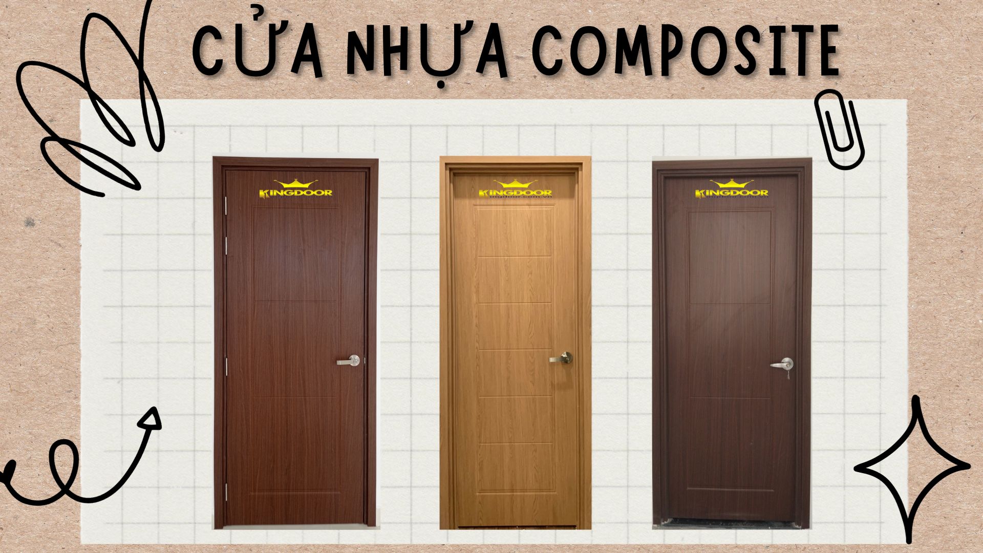 Bảng giá mới nhất cửa nhựa Composite tại Bà Rịa - Vũng Tàu