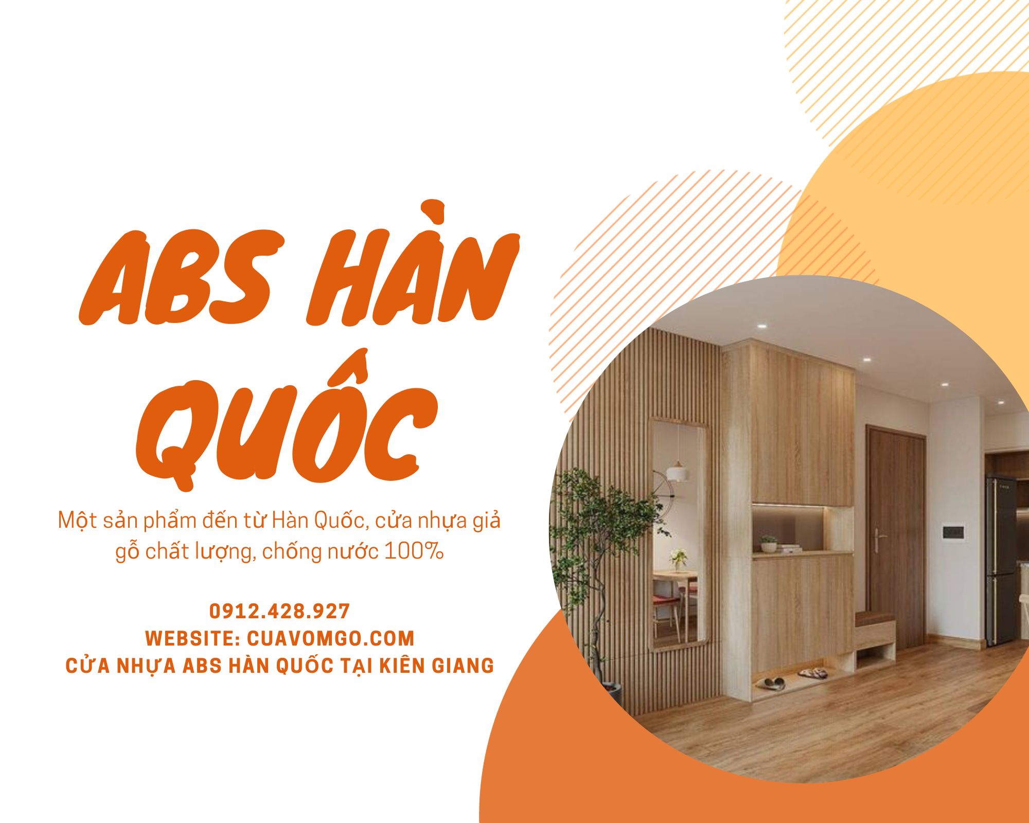 Cửa nhựa ABS tại Kiên Giang  lắp đặt trọn gói