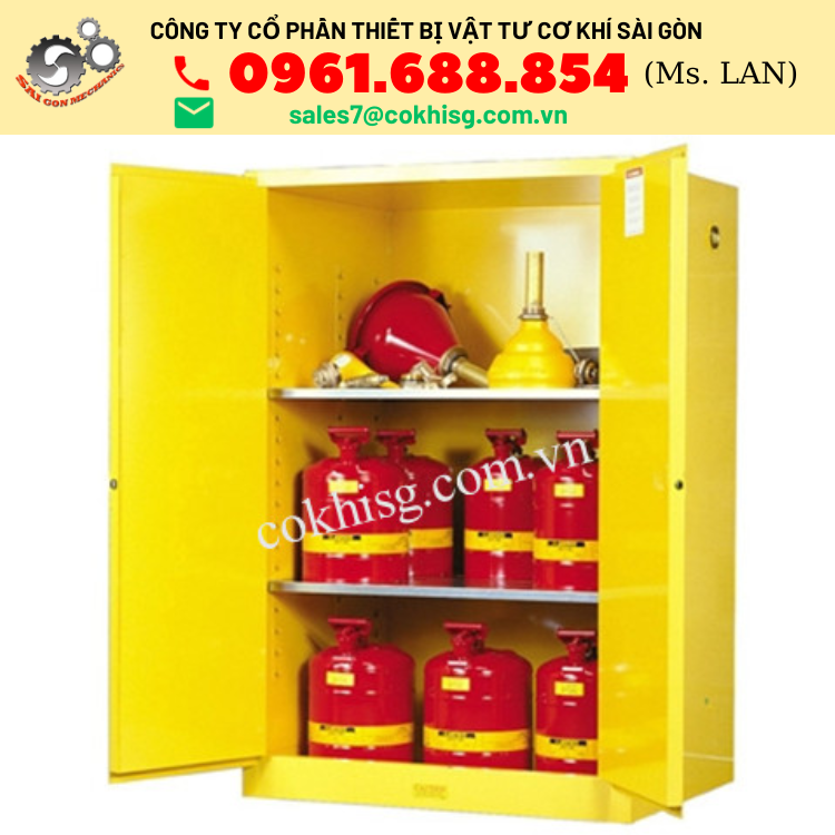 tủ chứa bình khí chống cháy nổ cksg FM170G1
