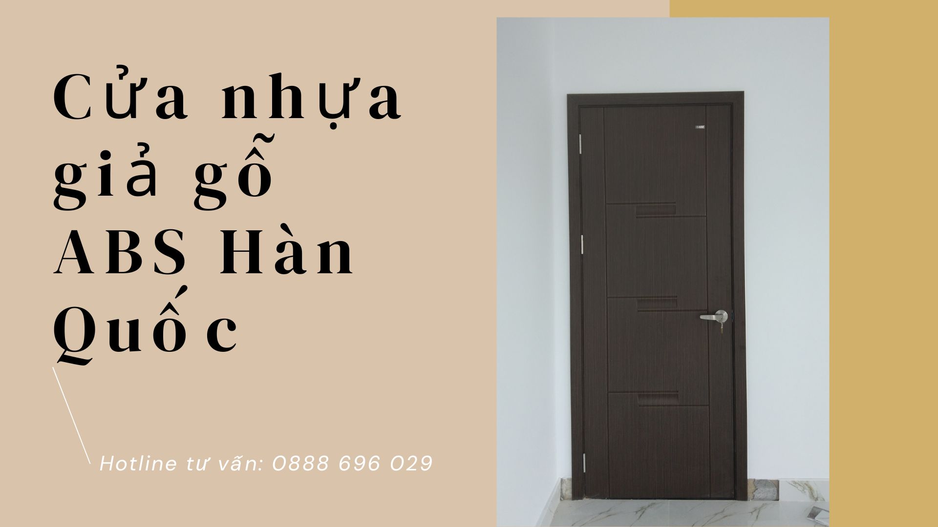 Báo giá cửa nhựa ABS Hàn Quốc tại Phan Thiết - Bình Thuận
