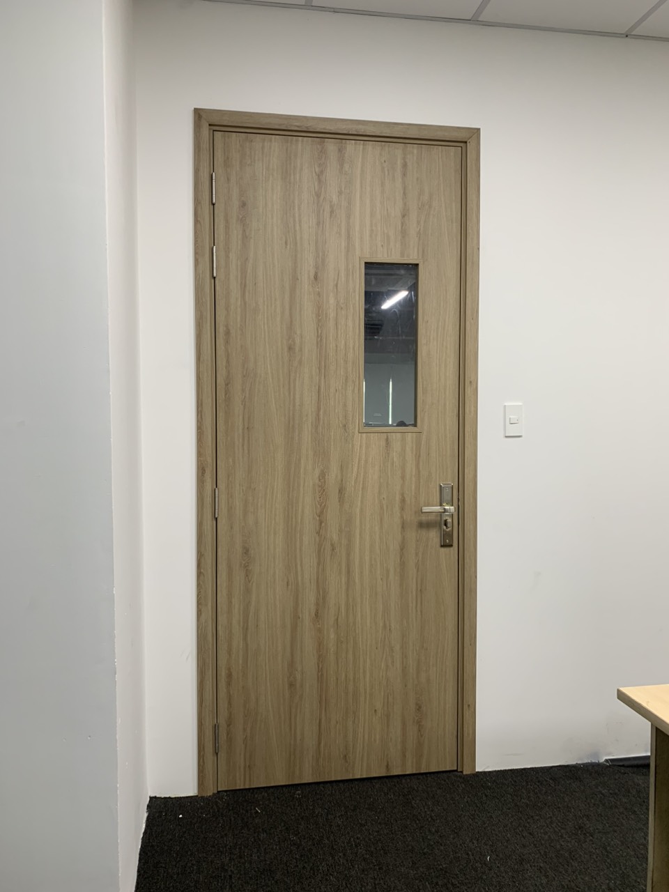 Báo giá cửa gỗ công nghiệp mdf melamine ván an cường chính hãng