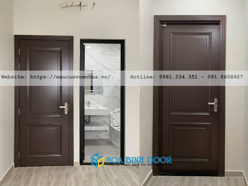 Cửa gỗ MDF tại Tân Phú - Cửa gỗ công nghiệp