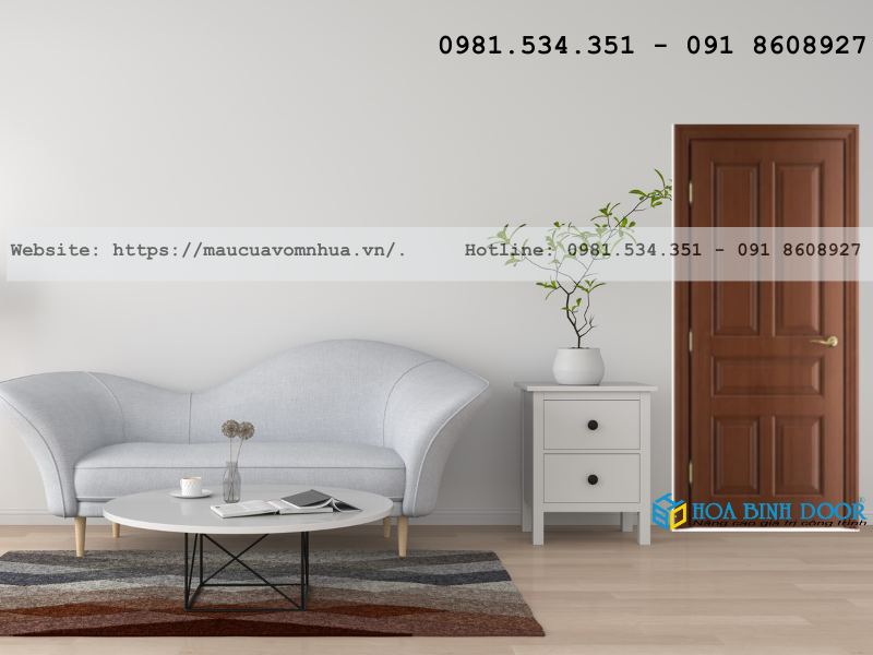 Cửa gỗ MDF tại Tân Phú - Cửa gỗ công nghiệp