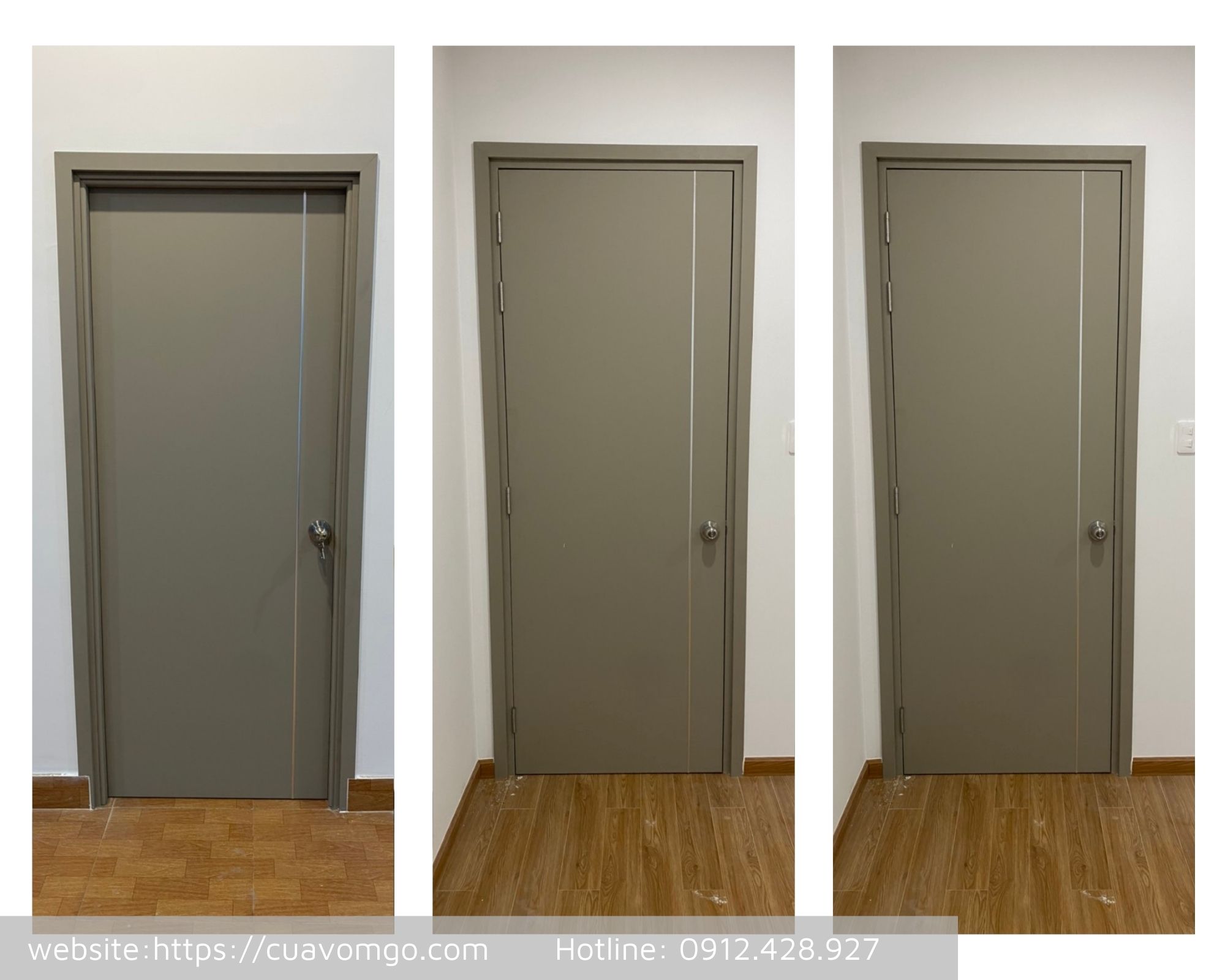 Cửa nhựa Composite tại Hậu Giang  Giá trọn gói Hoabinhdoor