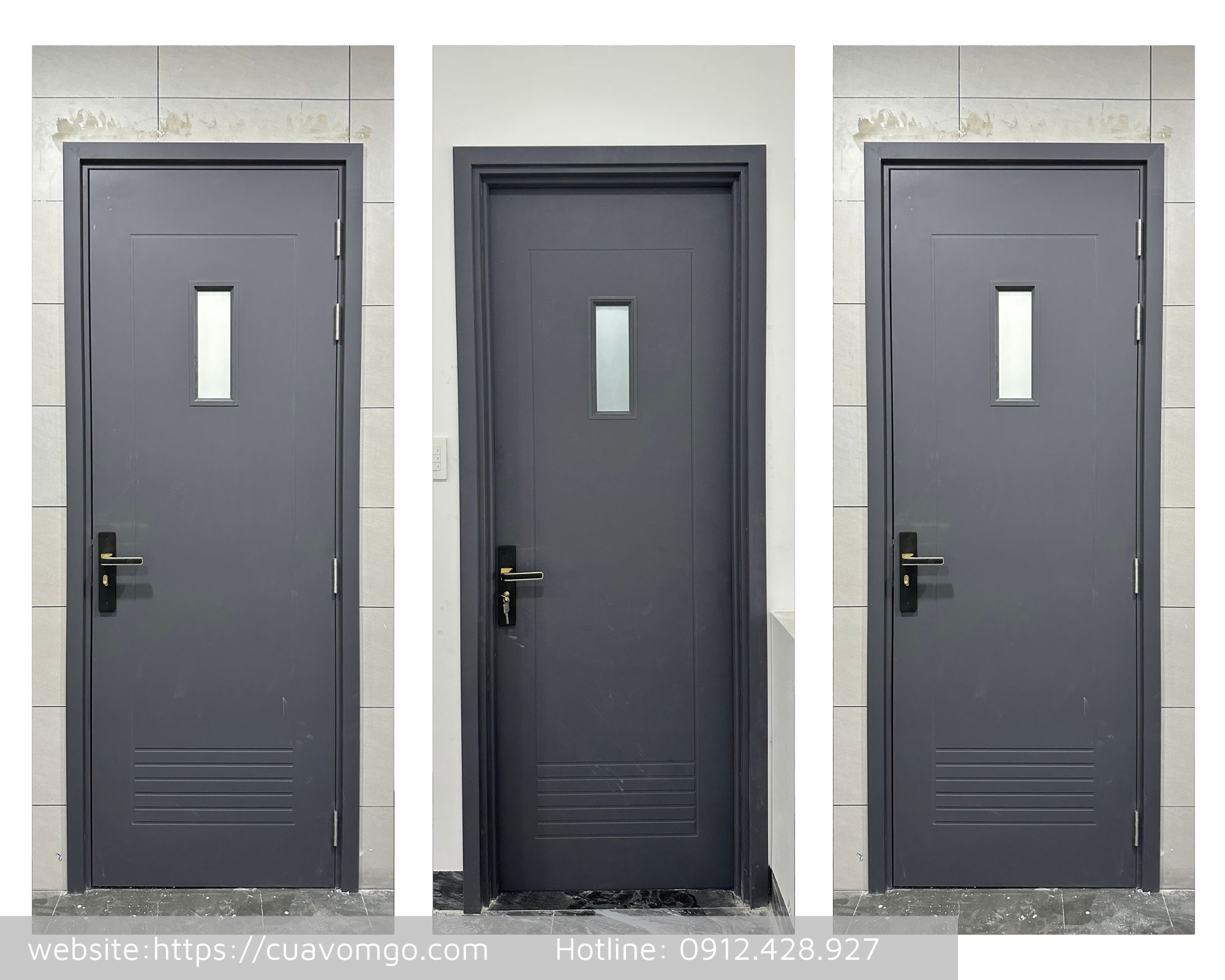 Cửa nhựa Composite tại Hậu Giang  Giá trọn gói Hoabinhdoor