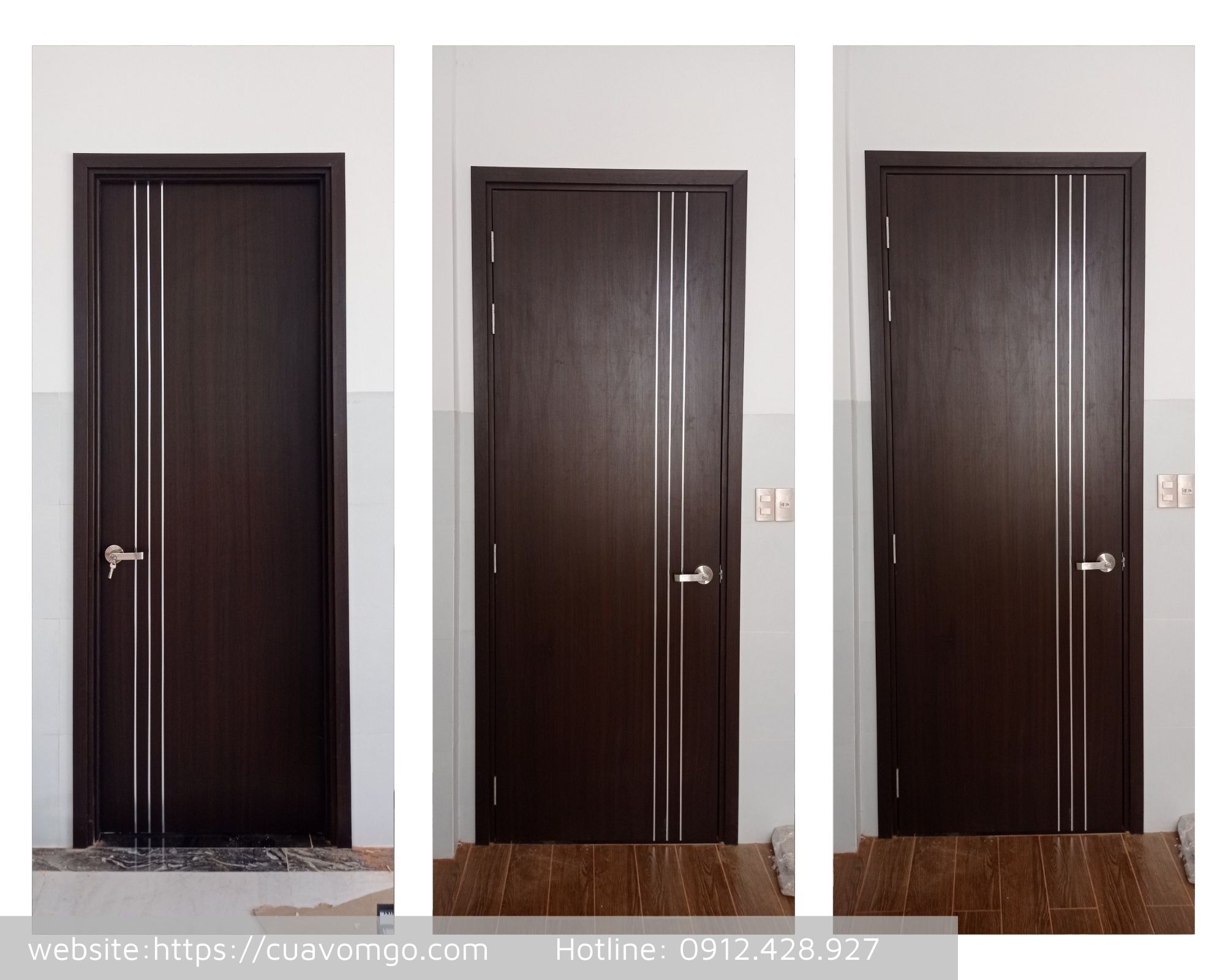 Cửa nhựa Composite tại Hậu Giang  Giá trọn gói Hoabinhdoor