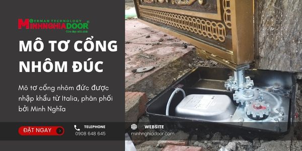 Báo giá motor cổng tự động nhập khẩu chính hãng