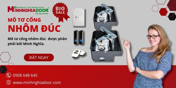 Báo giá motor cổng tự động nhập khẩu chính hãng
