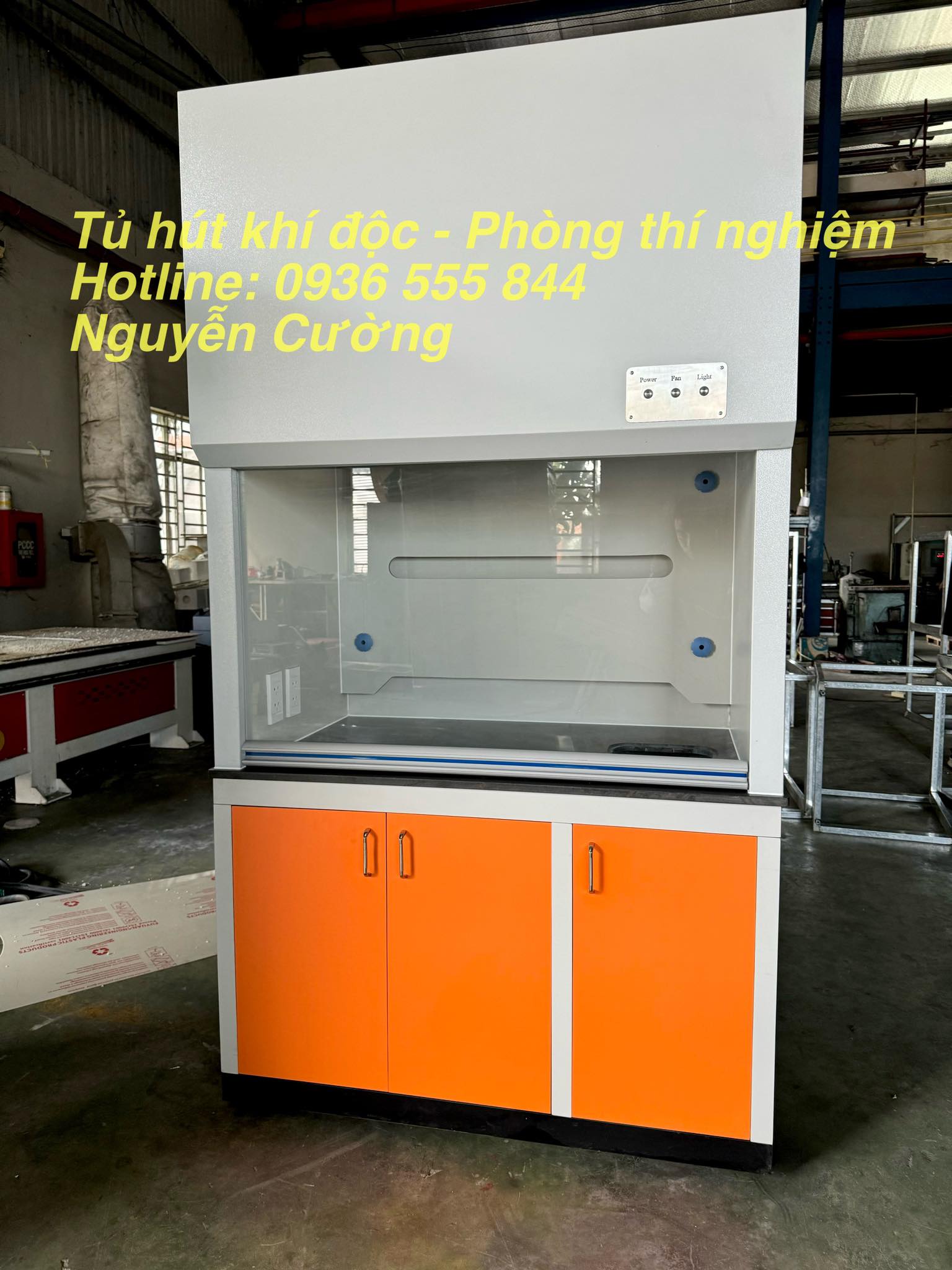 Chuyên cung cấp lắp đặt tủ hút khí độc phòng thí nghiệm