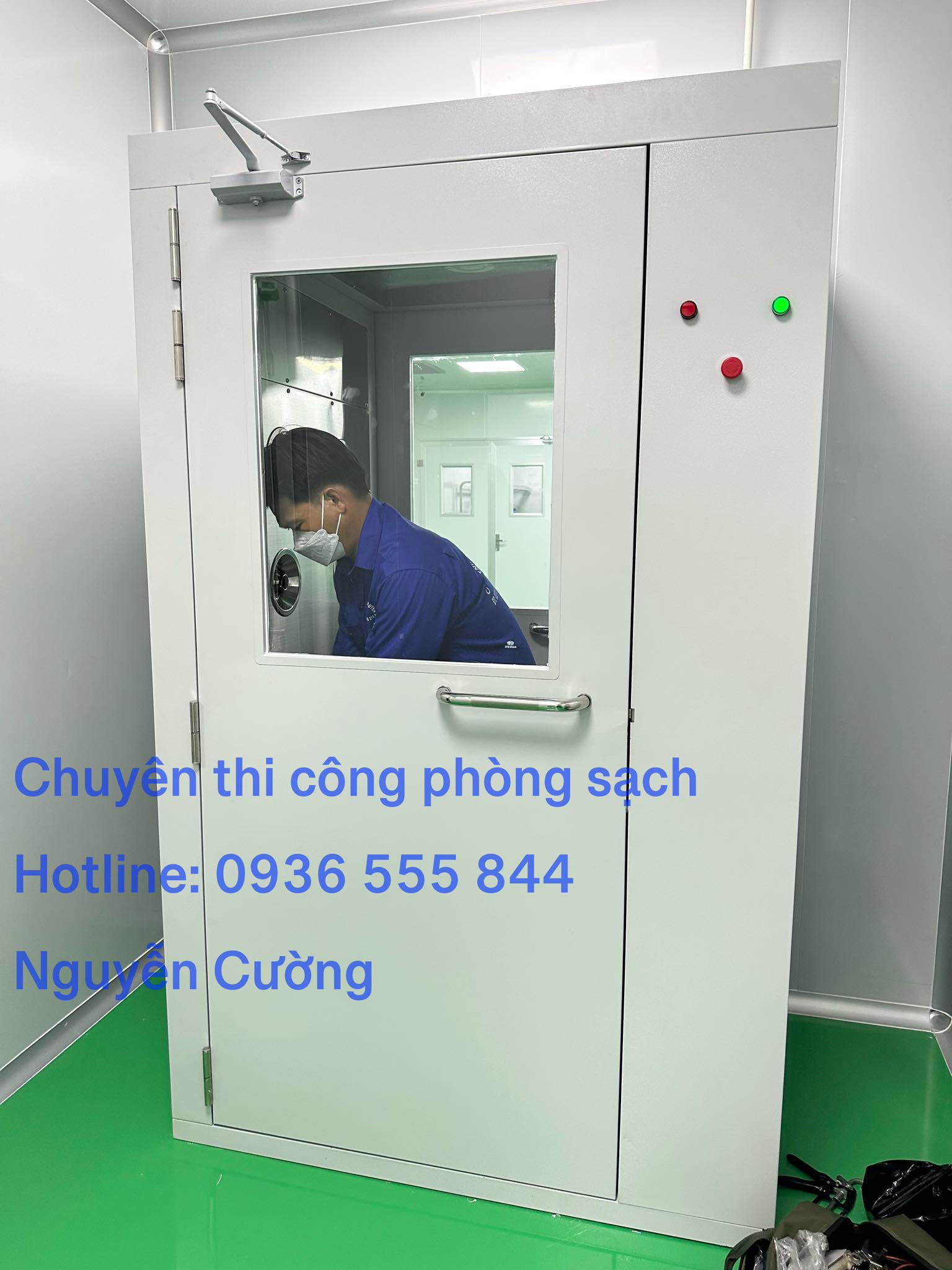 Chuyên sản xuất lắp đặt buồng thổi khí cho phòng sạch