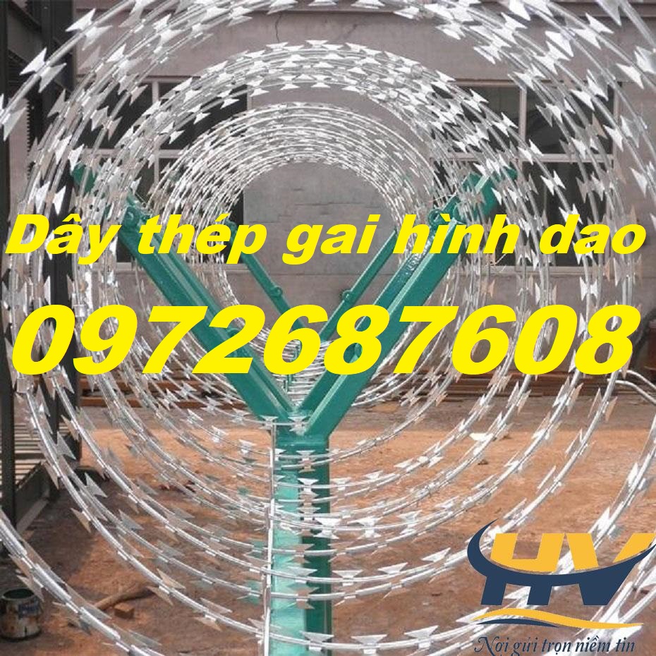 Kẽm gai hình dao, kẽm gai lưới dao chống trộm tại Đồng Nai