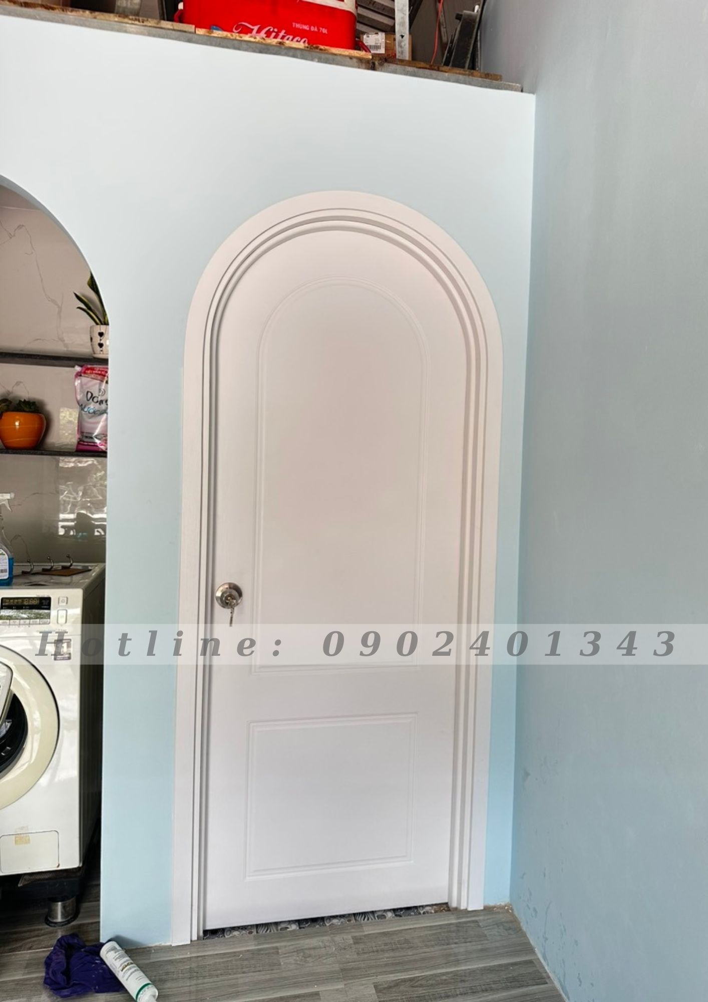 Giá cửa vòm nhựa composite – Mẫu cửa vòm đẹp 2023