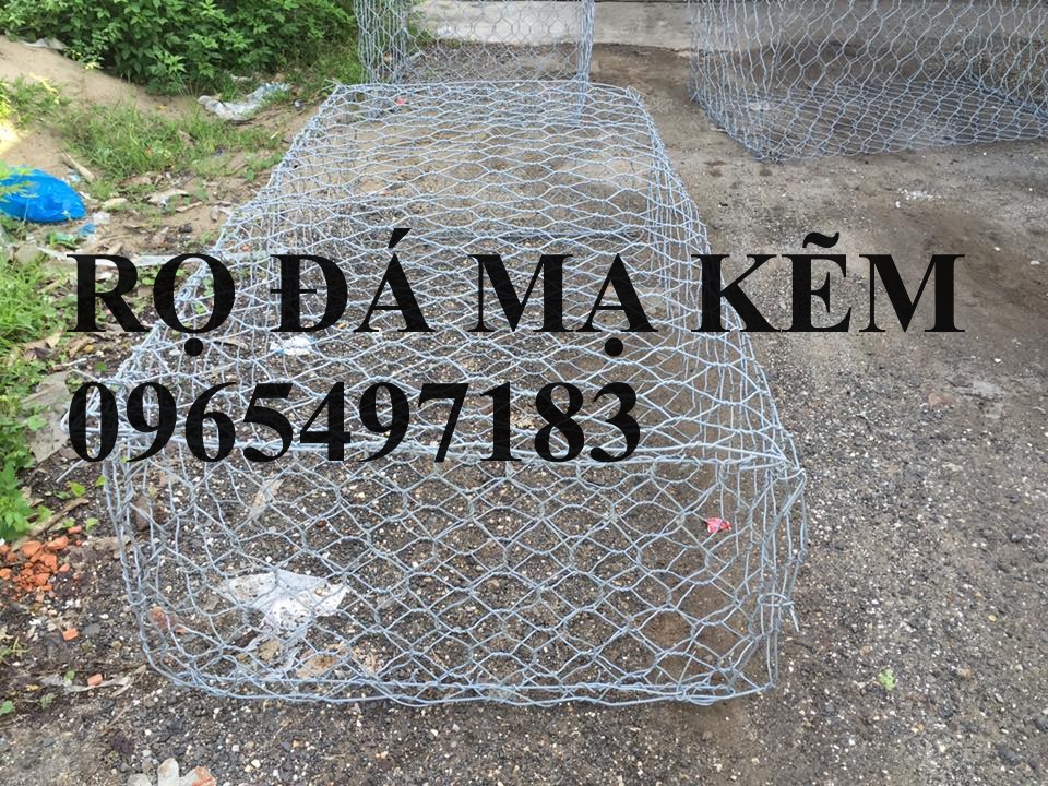 Rọ đá mạ kẽm có sẵn. Nhận sản xuất rọ đá các loại theo yêu cầu