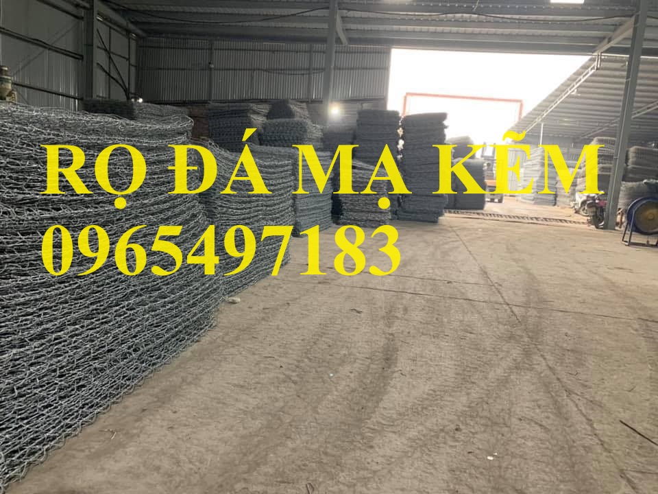 Rọ đá mạ kẽm có sẵn. Nhận sản xuất rọ đá các loại theo yêu cầu