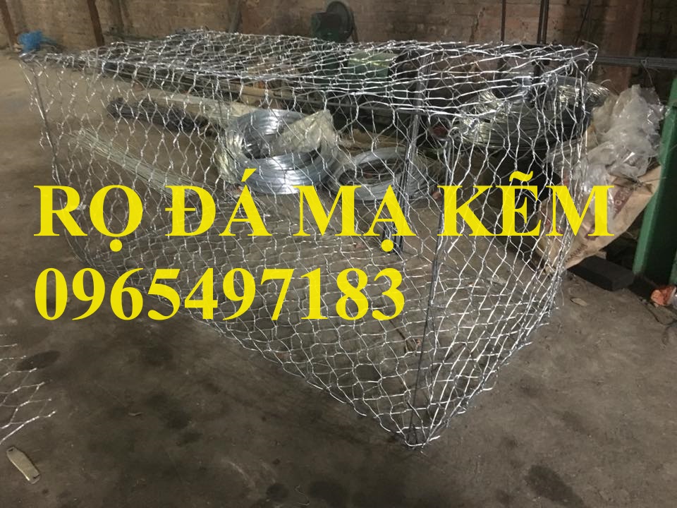 Rọ đá mạ kẽm có sẵn. Nhận sản xuất rọ đá các loại theo yêu cầu