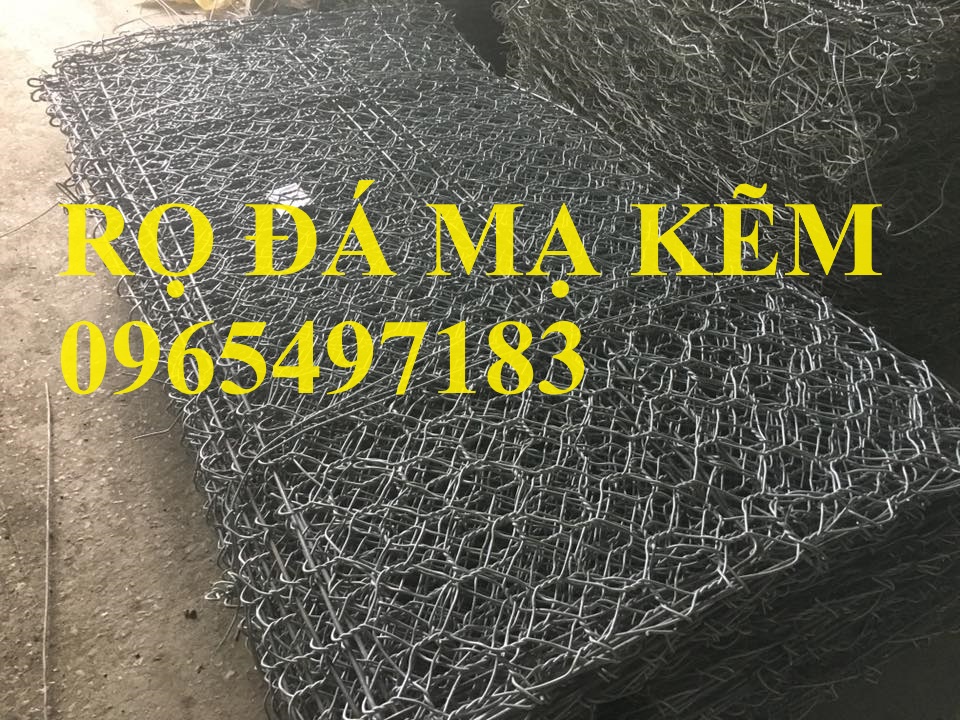 Rọ đá mạ kẽm có sẵn. Nhận sản xuất rọ đá các loại theo yêu cầu