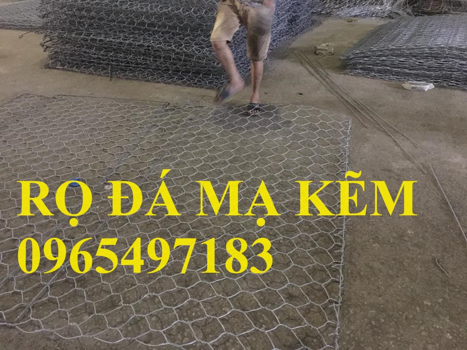 Rọ đá mạ kẽm có sẵn. Nhận sản xuất rọ đá các loại theo yêu cầu