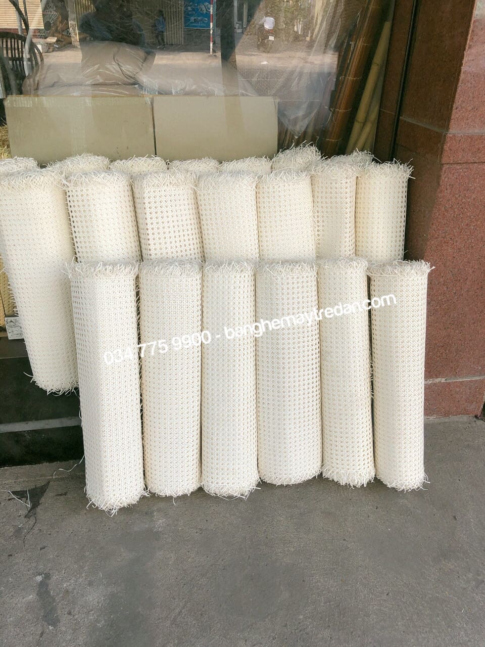 Lưới mắt cáo giả mây thiết kế thi công nội thất