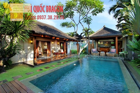 Thi công cảnh quan sân vườn biệt thự ở TPHCM, Đồng Nai