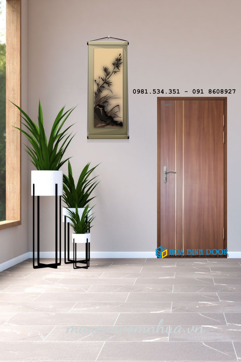 Cửa nhựa abs hàn quốc chính hãng tại cần giờ