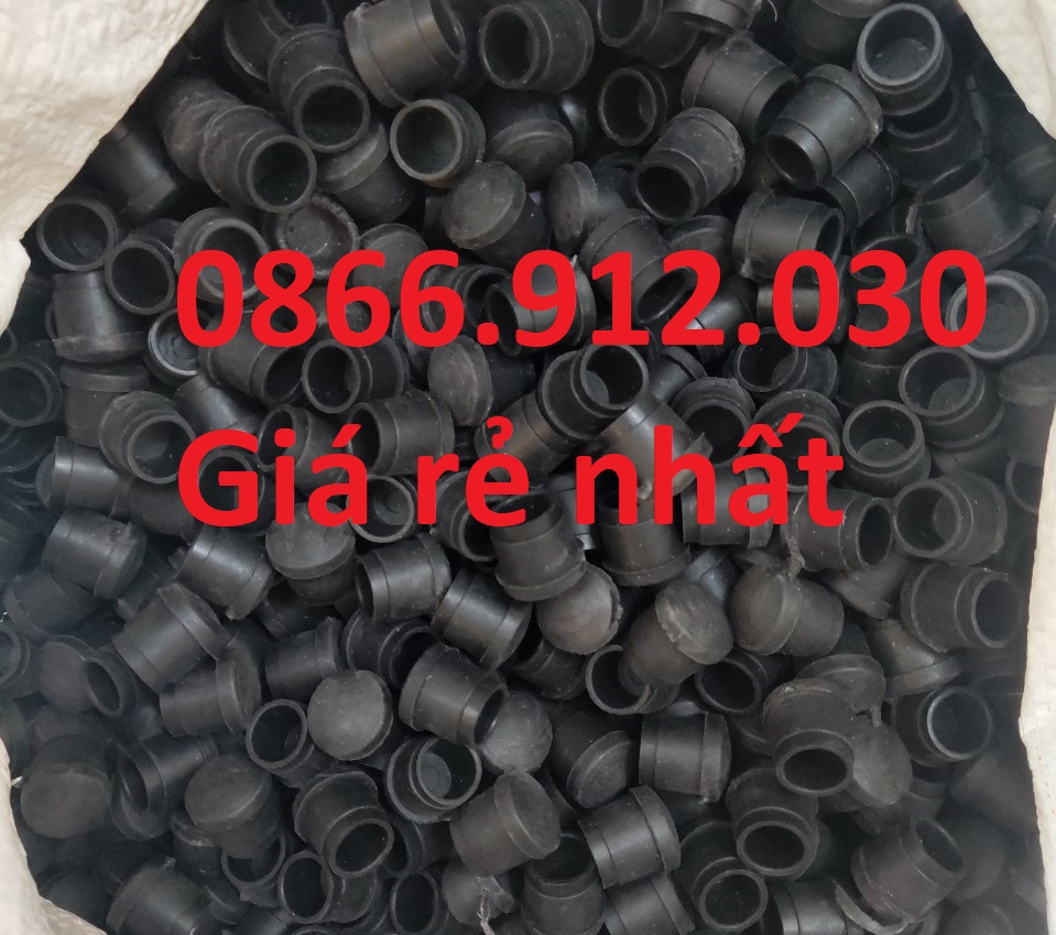 Nắp nhựa bịt đầu ống sắt tròn phi 16mm giá tốt